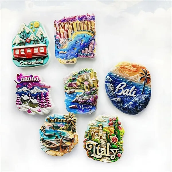 3D Fridge Magnet Souvenir Gift