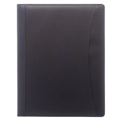 Black Executive Curve Portfolio Journal