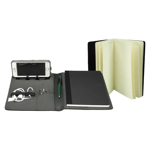 PU Fabric Portfolios w/ Front Pocket
