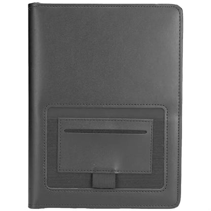 PU Fabric Portfolios w/ Front Pocket