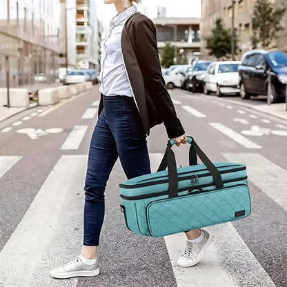 Waterproof Spacious Double - Layer Travel Tote