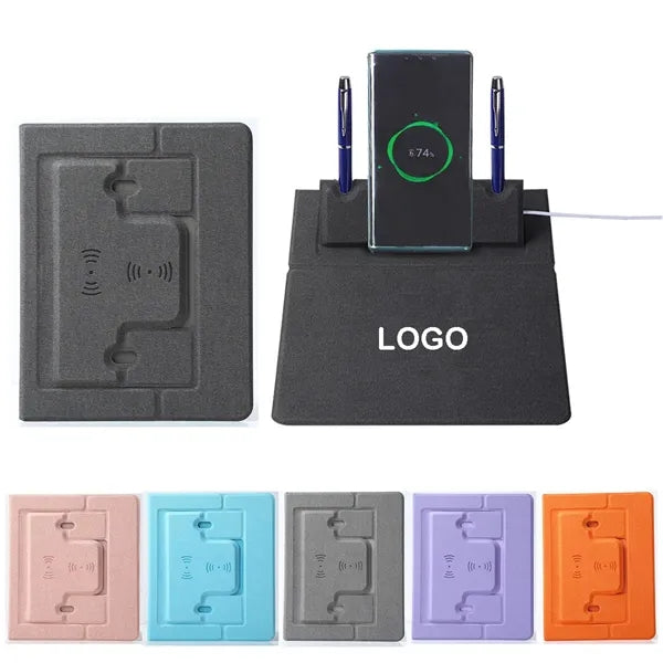 Office Wireless Charging Mouse Pad