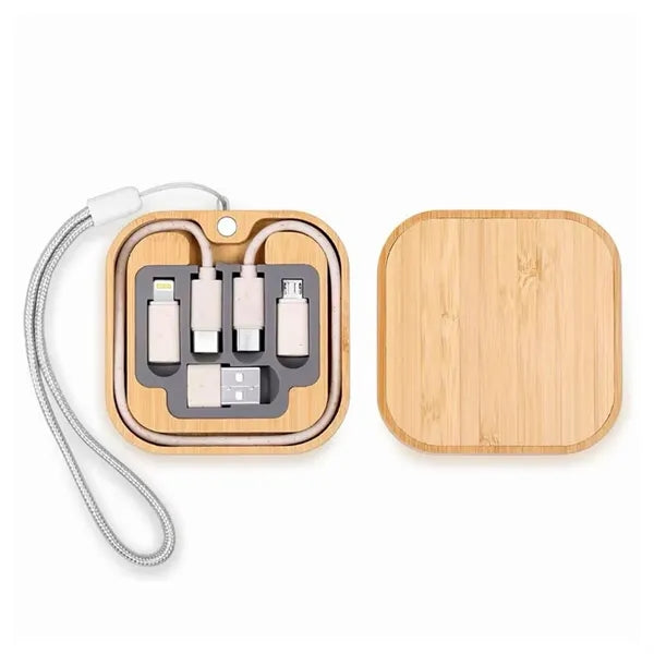 Square Wireless Charger and Cable Kit
