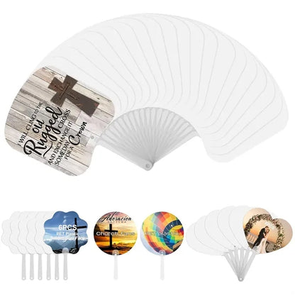 PET Plastic Custom Handheld Fan
