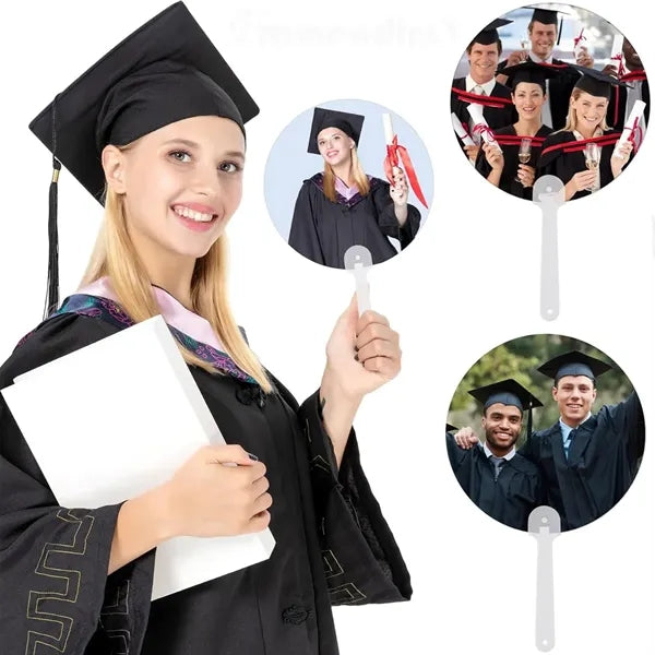 PET Plastic Custom Handheld Fan