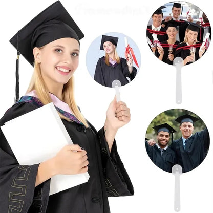 PET Plastic Custom Handheld Fan