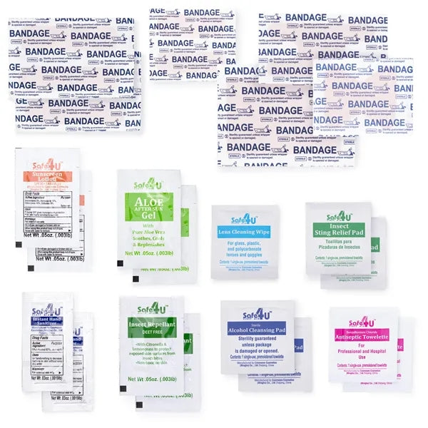 24pcs Hard Casing Easy Carry First Aid Kit