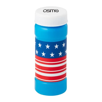 2 oz. Patriotic Bubbles with cap imprint