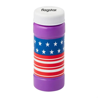 2 oz. Patriotic Bubbles with cap imprint