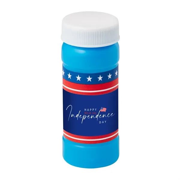 Patriotic Bubbles with Digital Label - 2 oz.
