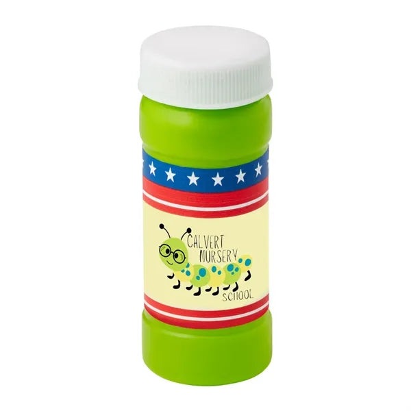 Patriotic Bubbles with Digital Label - 2 oz.