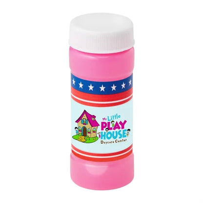 Patriotic Bubbles with Digital Label - 2 oz.