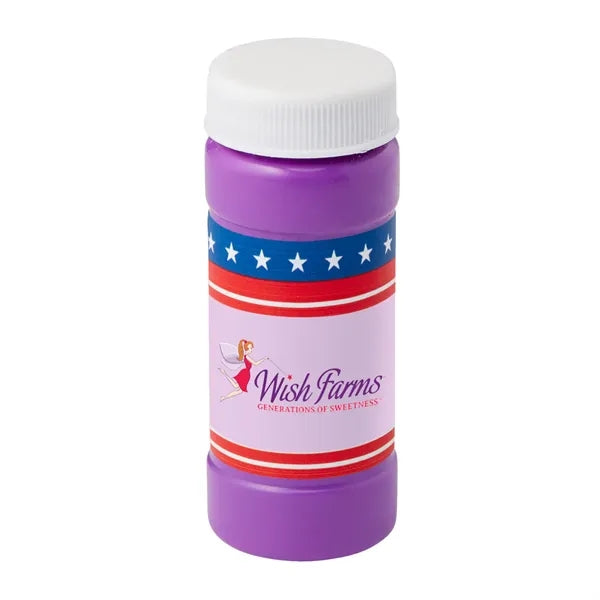 Patriotic Bubbles with Digital Label - 2 oz.
