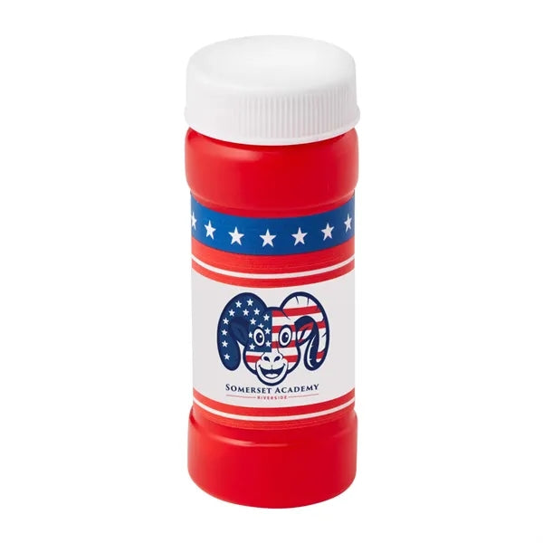 Patriotic Bubbles with Digital Label - 2 oz.