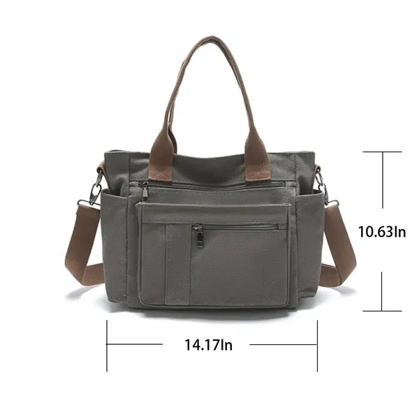 Canvas Shoulder Tote Crossbody Top Handle Satchel Bags