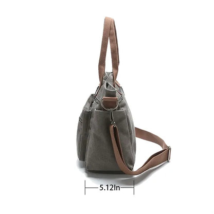 Canvas Shoulder Tote Crossbody Top Handle Satchel Bags