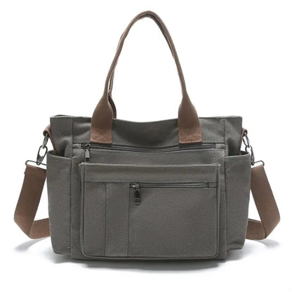 Canvas Shoulder Tote Crossbody Top Handle Satchel Bags
