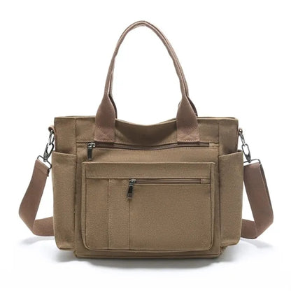 Canvas Shoulder Tote Crossbody Top Handle Satchel Bags
