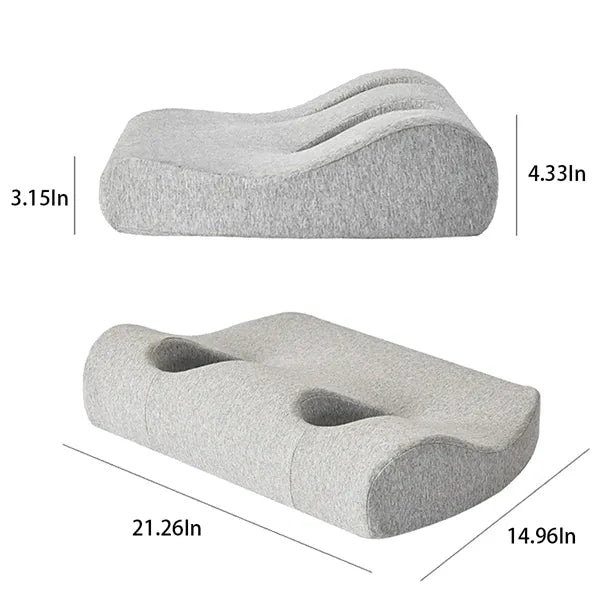 Memory Foam Piercing Headphones Ear Hole Pain Relief Pillows