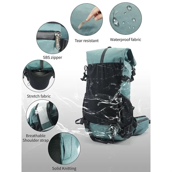 Internal Frame Large Travel Hiking Climbing Backpacks