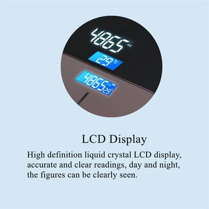 Large Size Digital Electronic LCD Display Bathroom Scale