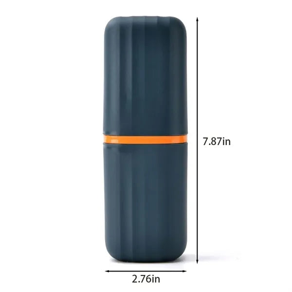 Portable Sealed Travel Toothbrush Toothpaste Holder Case