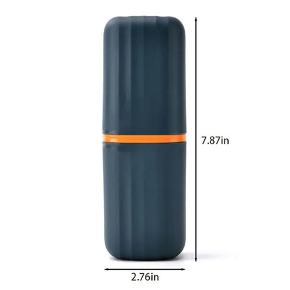 Portable Sealed Travel Toothbrush Toothpaste Holder Case