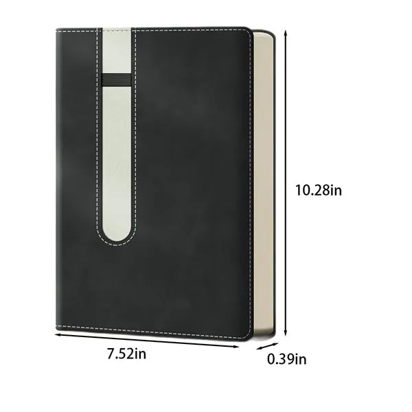 Leather Wirebound Ruled Notepad Notebook Journals