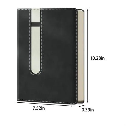 Leather Wirebound Ruled Notepad Notebook Journals