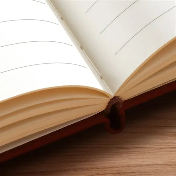 Leather Wirebound Ruled Notepad Notebook Journals