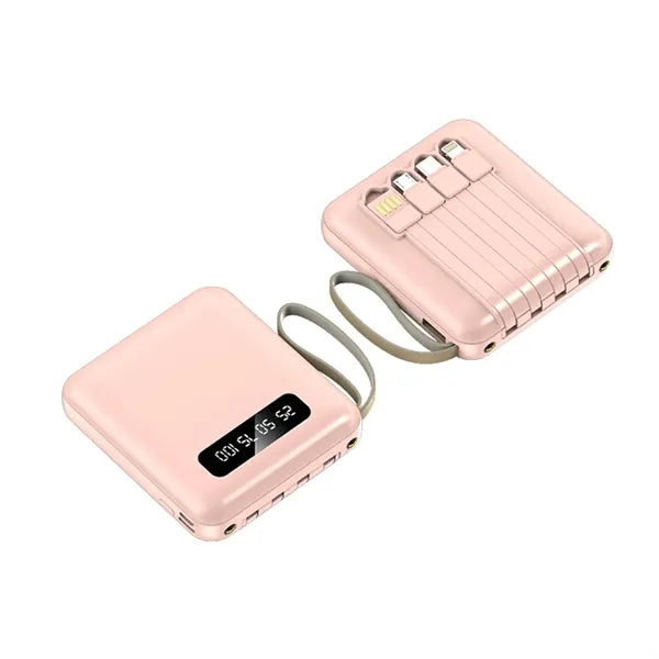 20000mAh Portable Fast Charging Charger With Cords Wires Pow