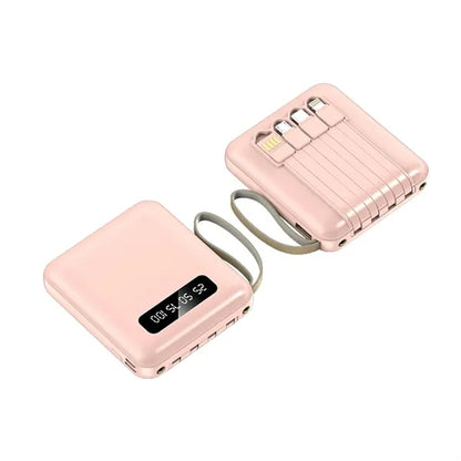 20000mAh Portable Fast Charging Charger With Cords Wires Pow