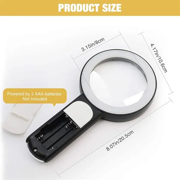 Magnifying Glass with Light