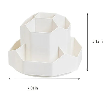 Cute Rotating Pencil Pen Desk Cup Holder Organizers