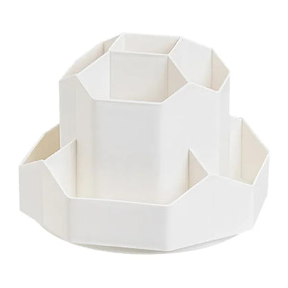 Cute Rotating Pencil Pen Desk Cup Holder Organizers