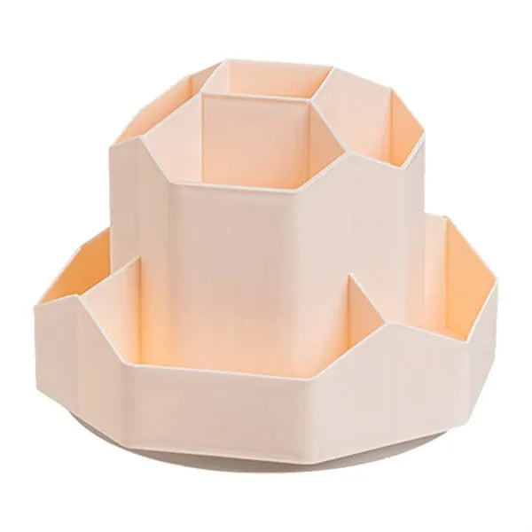 Cute Rotating Pencil Pen Desk Cup Holder Organizers