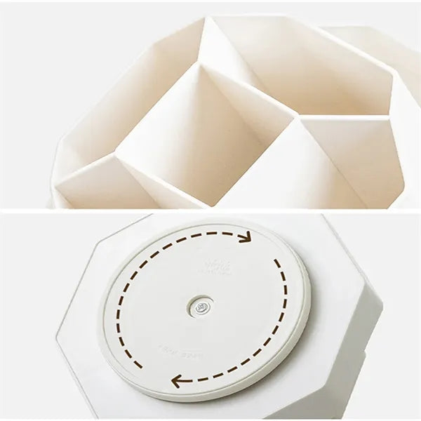 Cute Rotating Pencil Pen Desk Cup Holder Organizers