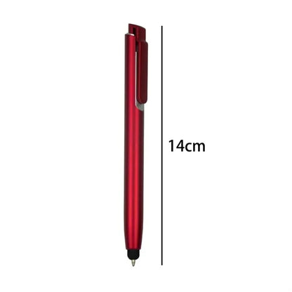 Stylus Ballpoint Pen with Metal Clip and Custom Logo