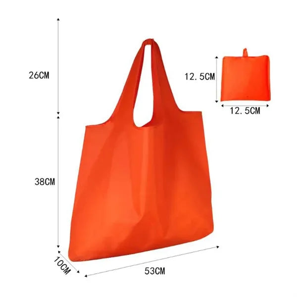 Foldable Nylon Shopping Tote Bag with Large Capacity