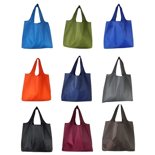 Foldable Nylon Shopping Tote Bag with Large Capacity