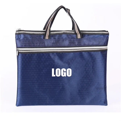 Document Bag Large Zipper Pouch with Handle