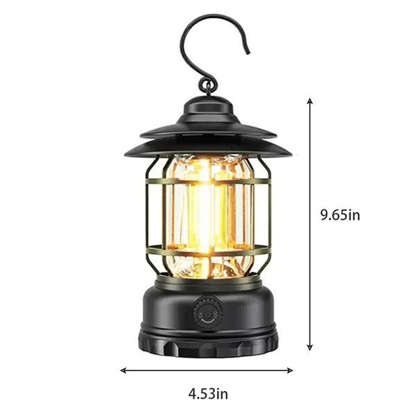 Portable Hanging Light Rechargeable LED Camping Lantern
