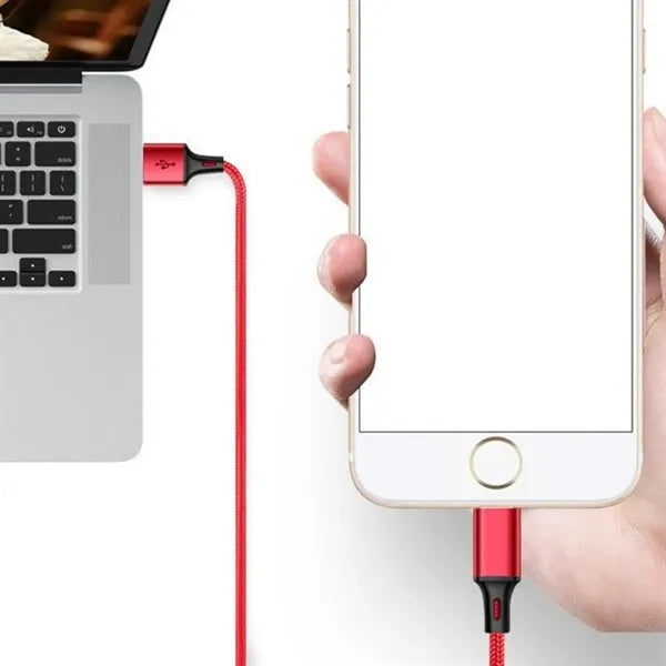 3-in-1 Charging Cable with Case USB to Type-C