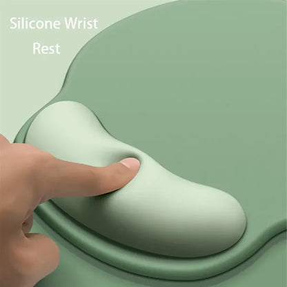 Ergonomic Wrist Support Mouse Pad With Memory Foam