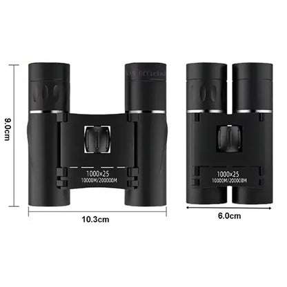 Folding Binoculars Travel Kit with Case
