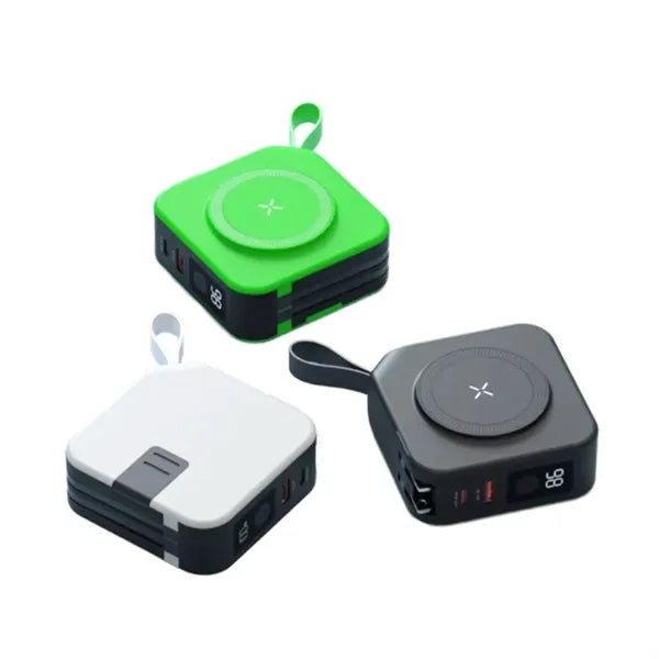 Multi-Function Wireless Charger W/ Wall Plug and Phone Stand