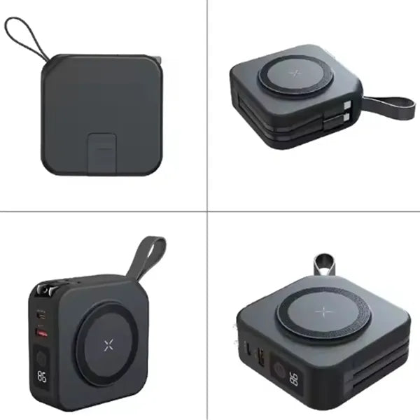 Multi-Function Wireless Charger W/ Wall Plug and Phone Stand