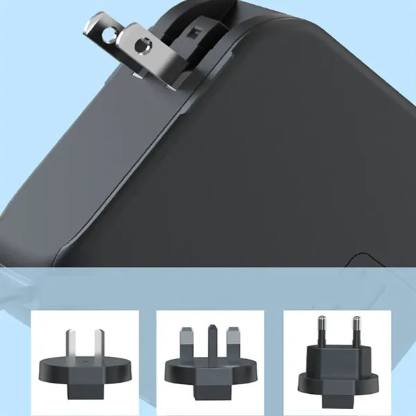 Multi-Function Wireless Charger W/ Wall Plug and Phone Stand