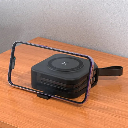 Multi-Function Wireless Charger W/ Wall Plug and Phone Stand