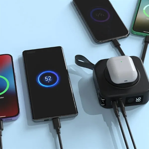 Multi-Function Wireless Charger W/ Wall Plug and Phone Stand